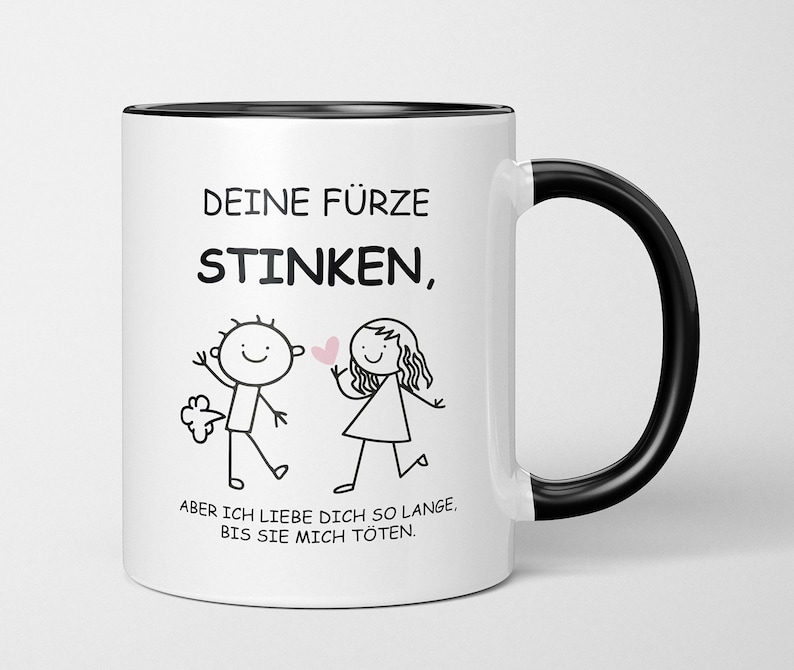 Hey!Print Deine Fürze Stinken Aber Ich Liebe Dich Solange Bis Sie Mich