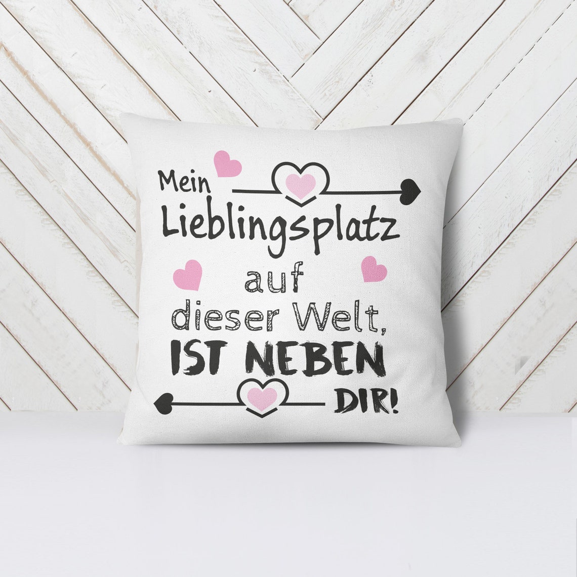 Kissen mit Spruch Mein Lieblingsplatz auf dieser Welt Etsy.de