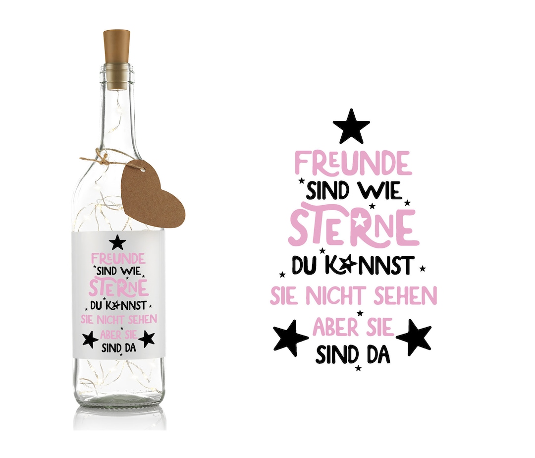 Freunde Sind Wie Sterne Geschenk