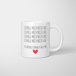 Glitzer Kaffeebecher „Rege Mich Nicht Auf“ – 330 Ml, Pink | Lustiger Spruch, Perfekt Als Geschenk Oder Fürs Büro