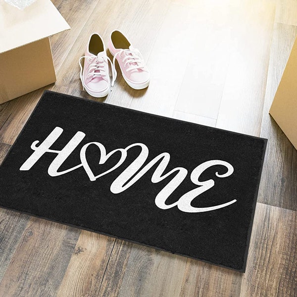 Mug Ticker - Doormat with slogan - Home - Home - Inside & outside - Washable - Gift idea - Suitable for washing machines - Door mat