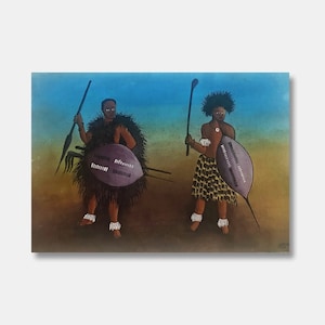 Afrikaanse muur kunst zwarte mensen origineel olieverfschilderij mannelijke portret dans kamer decor