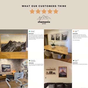 a collage of photos of a living room and dining room