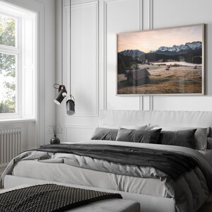 Black-framed print displaying the picturesque Geroldsee.
