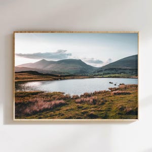 Lake District Print: Tewet Tarn, UK Mountain Landscape Art