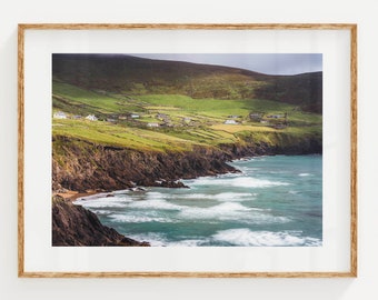 Coumeenoole Beach, Dingle, Kerry, Ireland | Unframed Landscape Photography Wall Art Print | Irish Coastal Print | New Home Gift