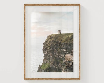 Cliffs of Moher Sunset, Co Clare, Ireland | Unframed Coastal Photography Wall Art Print | Wild Atlantic Way | West Coast Art | Irish Gift