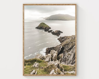 Dunmore Head Ireland Print: Coastal Photography, Dingle Peninsula Art