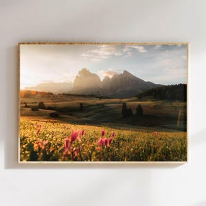 Alpe di Siusi Wall Art – Dolomites Italian Alps Landscape Photography