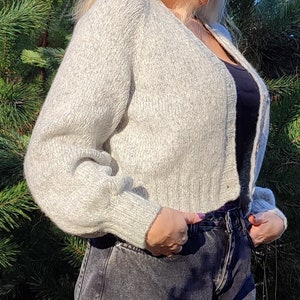 Alpaca Cardigan, Bomber Cardigan