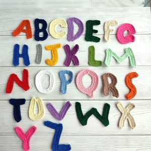 Applique letters. Personalized Letter Patch.