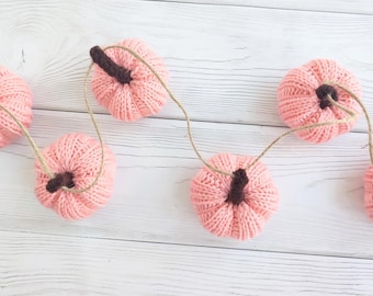 Fall Decor. Pumpkin Garland Halloween Decor