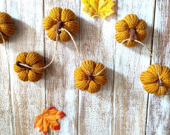 Pumpkin Garland . Fall Decor. Halloween Decor