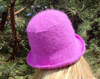 Pink bucket Hat for Women