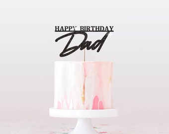 Dad Cake Topper Etsy Dad Cake Topper Etsy