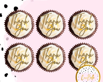 Thank You Toppers Etsy Thank You Toppers Etsy