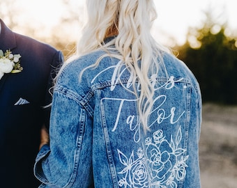 Hand Painted Denim - Etsy