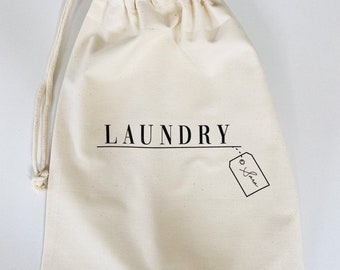 Personalised Laundry Bag, Wash Bag, Laundry Bag, Personalised Drawstring Bag, Drawstring Bag, Personalised Wash Bag, Homeware, Gift, Home