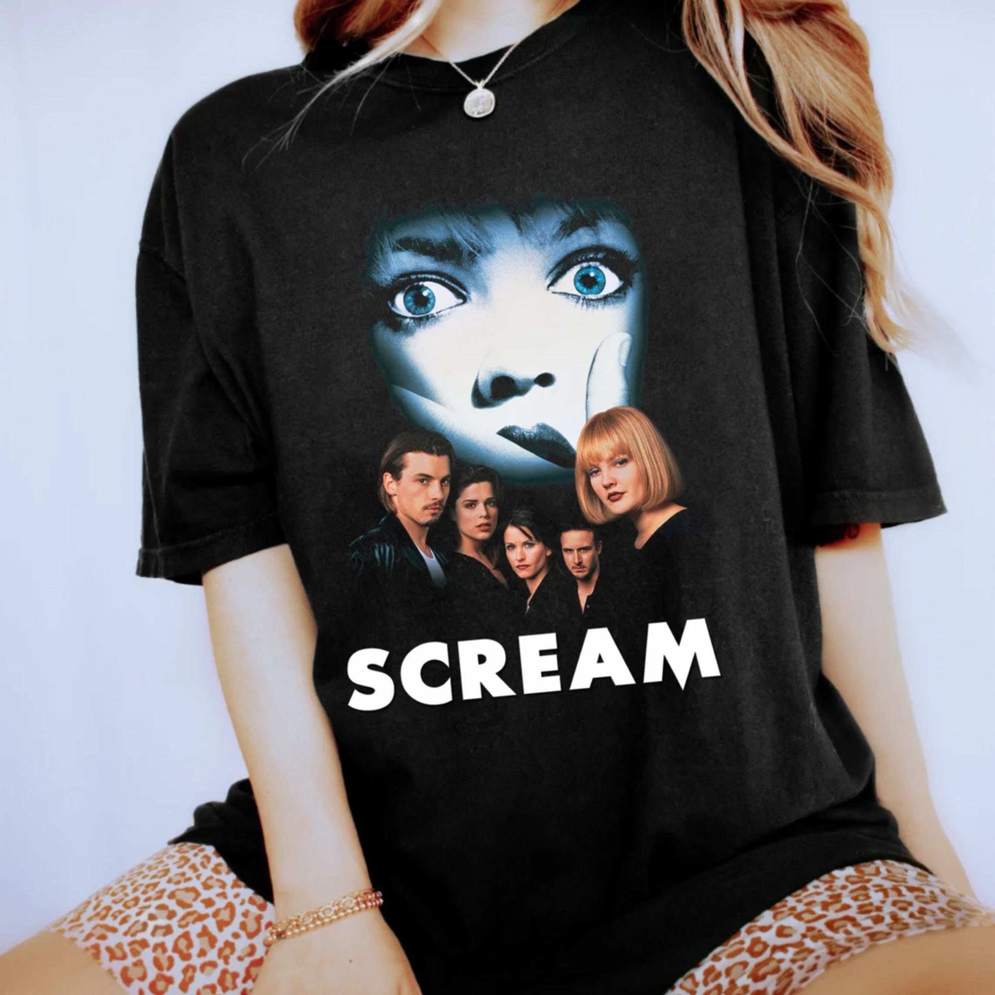 Lodge Endurance progeny Scream 90s Horror Movie Shirt Scream Movie Shirt Halloween - Etsy
