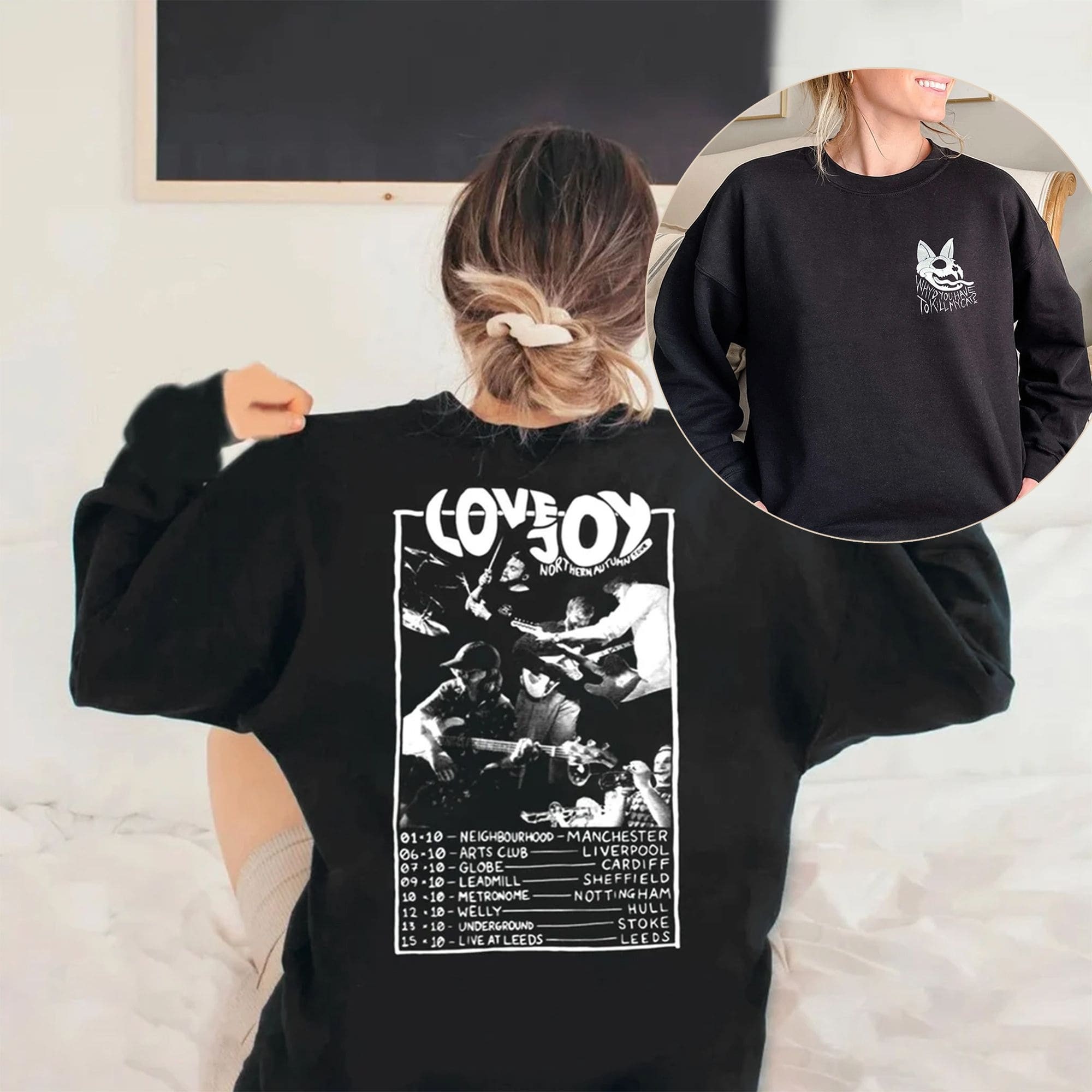 Discover Lovejoy North Hern Autumn Tour 2022 Sweatshirt, Lovejoy North Tour Shirt