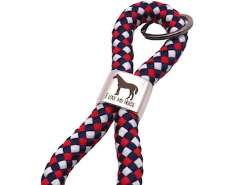 Tau keychain "France" with 8 engravings to choose from - in gift packaging/Fantasy Horse - gifts for horse lovers