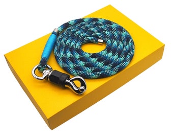 Lead rope made of sailing rope in a gift box - Snowland/Fantasy Horse - Gifts for horse lovers