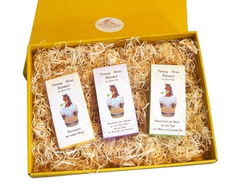 Gift set in box - Relaxing bath with Epsom salt / Fantasy Horse - Gifts for horse lovers