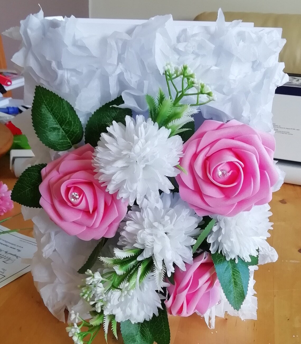 Artificial Flower Book Etsy