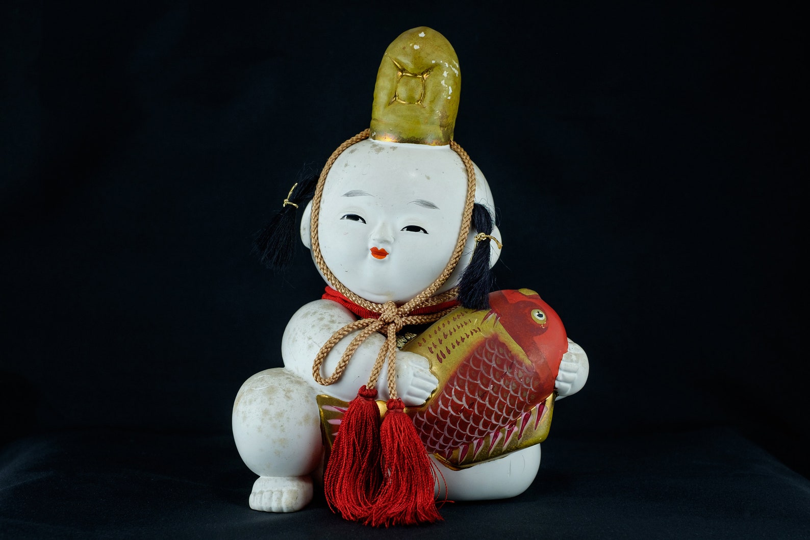 Japanese Antique Gosho Doll 7" Early Showa Period