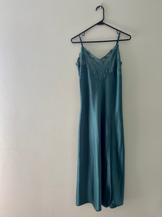 Green Victoria Secret Slip Dress
