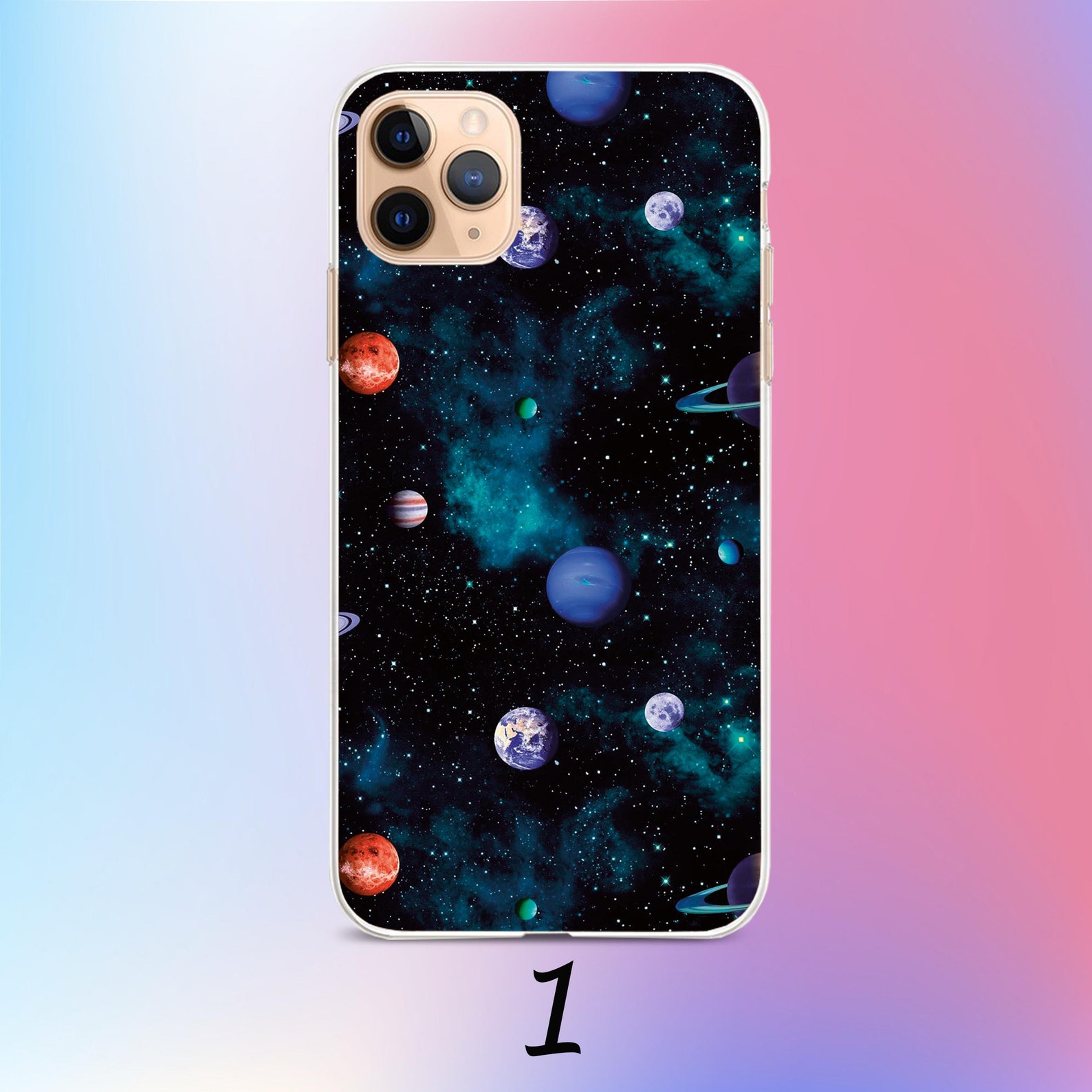 Space Phone Case Galaxy Cover astronaut iPhone 11 Pro Etsy