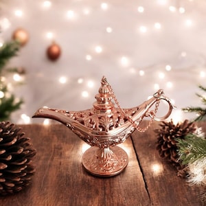 Aladdin's Magic Lamp, Genie Lamp, Incense Holder, Incense Burner, Candle Holder, Kerosene Lamp, Aladdin Censer, Aladdin Oil Lamp, Oil Burner