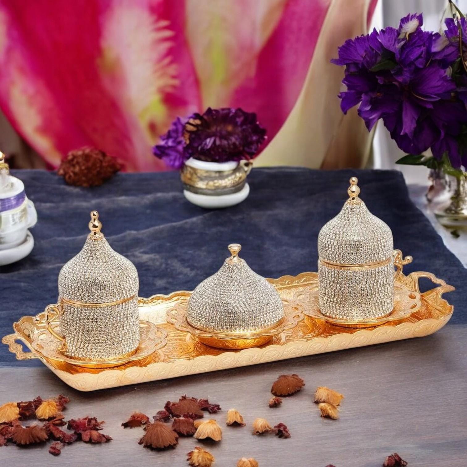 Swarovski Tea Set - Etsy