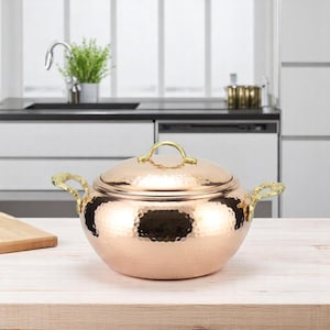 Copper Cooking Pot, Copper Pot Set, Copper Cookware, Copper Casserole
