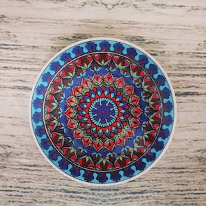 7&#39;&#39; Handmade Ceramic Hot Pad Trivet, Tile Trivet, Ceramic Coaster, Pot Holder Trivet, Kitchen Table Trivet, Ceramic Trivet Hot Plate,