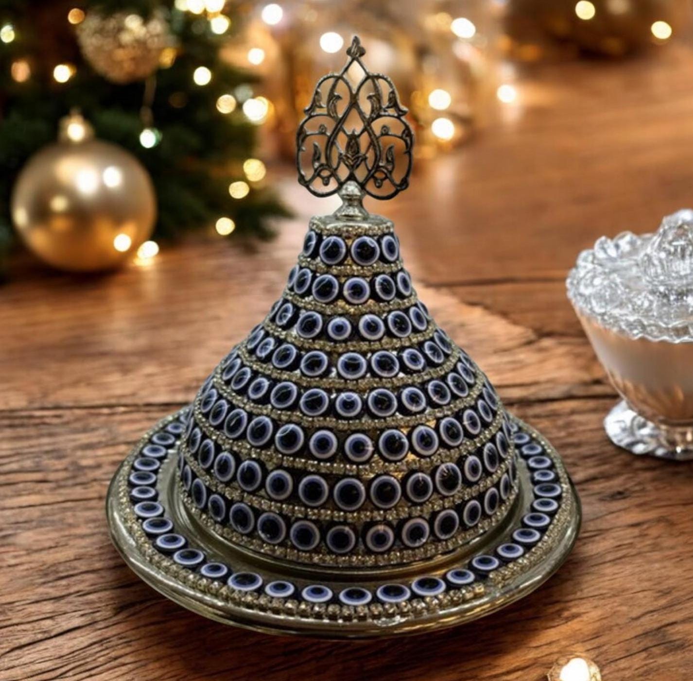 Chocolate and Swarovski Crystal - Etsy