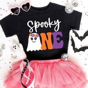 Spooky ONE 1st Birthday Shirt - Halloween Birthday Outfit