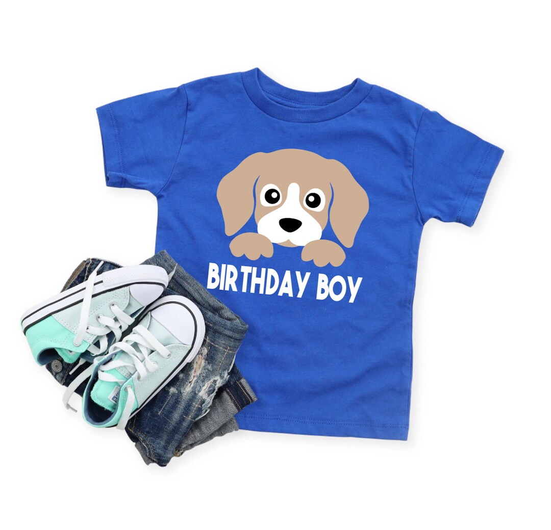 Puppy Birthday Shirt, Dog Birthday Shirt, Birthday Boy Shirt, Puppy Dog Birthday Shirt, Puppy