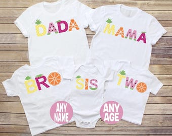 Twotti Fruitti Birthday Shirt, 2nd Birthday Shirt, Twotti Frutti, Fruit Birthday, 2nd Fruit Birthday Shirt, Twotti Fruity Birthday Outfit