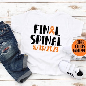 Final Spinal Puncture Shirt: Childhood Cancer, Leukemia, Lymphoma