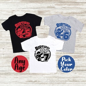 Ninja Birthday Shirt: Kidz Party, Any Age