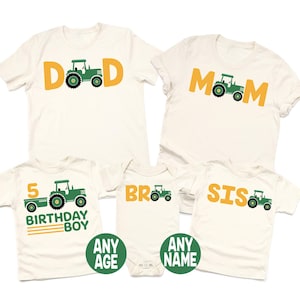 Tractor Birthday Shirt, Farm Birthday Shirt, Plow and Play Birthday Shirt, John Deere Green Inspired Birthday Shirt, Tractor Wagon Birthday