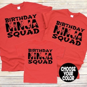 Birthday Ninja Shirt, Ninja Birthday Shirt, Ninja Kidz Inspired Birthday Shirt, American Ninja Warrior Inspired Birthday Shirt, Ninja Party