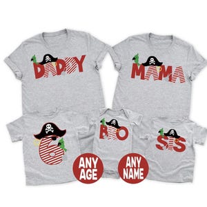 Pirate Birthday Shirt, Pirate Mama, Pirate Daddy, Pirate Brother, Pirate Sister, Pirate Mom, Pirate Dad, Pirate Family Shirts