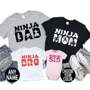 Birthday Ninja Shirt, Ninja Birthday Shirt, Ninja Kidz Inspired Birthday Shirt, American Ninja Warrior Inspired Birthday Shirt, Ninja Party