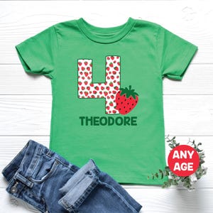 Four Ever Sweet Strawberry Birthday Shirt, Two Sweet Strawberry Birthday Shirt, Sweet One Birthday Shirt, Fruit Birthday Outfit, Berry Sweet