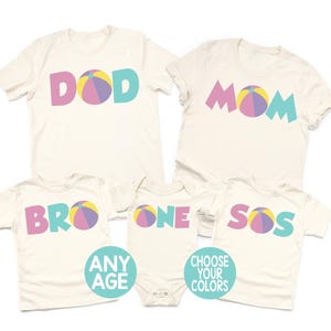 Beach Ball Birthday Shirt, Beach Birthday Shirt, Summer Birthday Shirt, Beach Family Birthday Shirts, Family Swim Pool Party Birthday Shirt