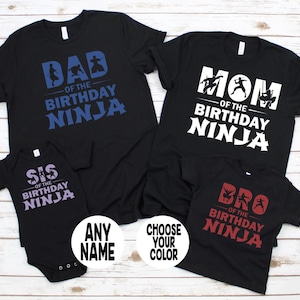 Birthday Ninja Shirt, Ninja Birthday Shirt, Ninja Kidz Inspired Birthday Shirt, American Ninja Warrior Inspired Birthday Shirt, Ninja Party