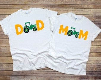 Tractor Birthday Shirt, Farm Birthday Shirt, Plow and Play Birthday Shirt, John Deere Green Inspired Birthday Shirt, Tractor Wagon Birthday