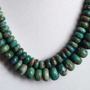 Turquoise Bead Necklace– Elevate your style with this stunning chunky turquoise necklace, handcrafted with bold, natural turquoise beads